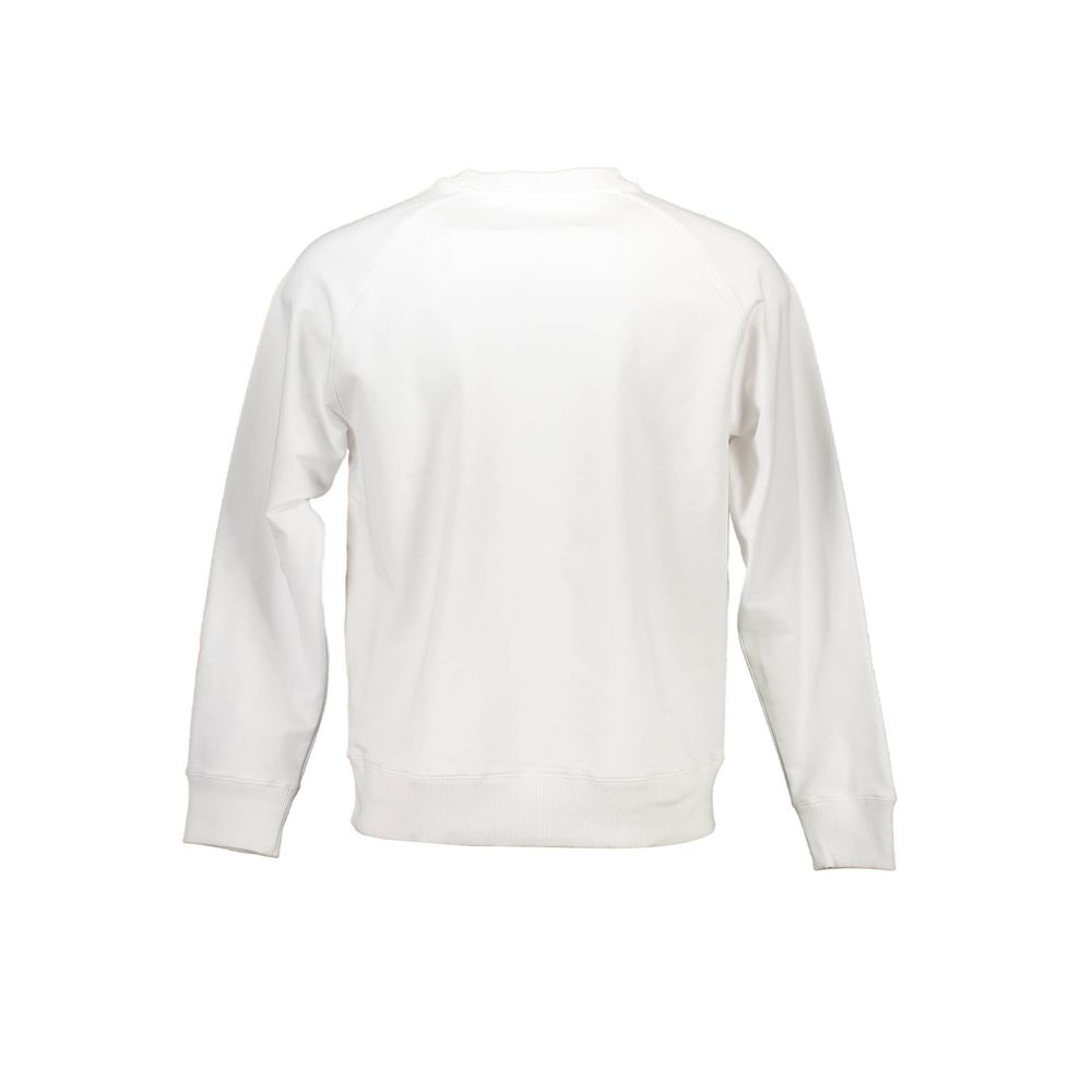 Calvin Klein White Cotton Sweatshirt