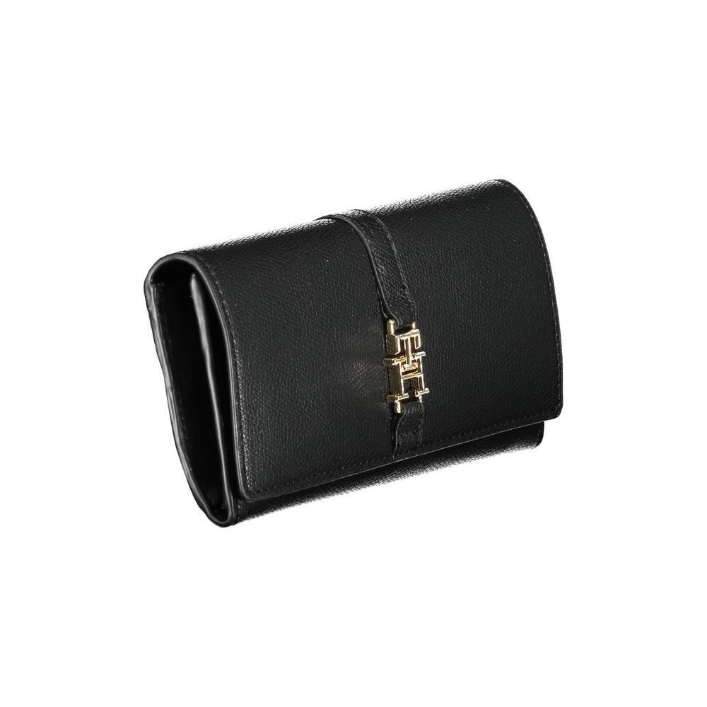 Tommy Hilfiger Black Polyethylene Wallet