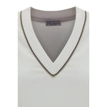 Brunello Cucinelli Ribbed Top BR-MG902FP312COW29-XXL