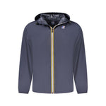 K-WAY Blue Polyamide Men Jacket