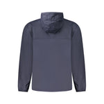 K-WAY Blue Polyamide Men Jacket