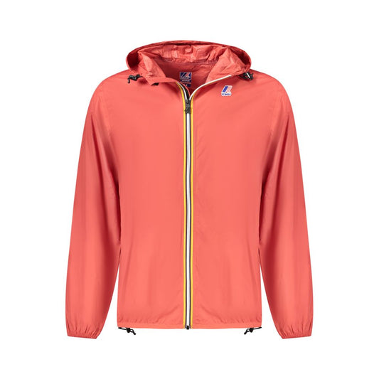 K-WAY Red Polyamide Men Jacket