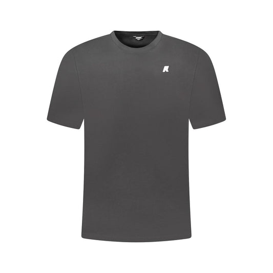 K-WAY Black Cotton Men T-Shirt KW-38807-M