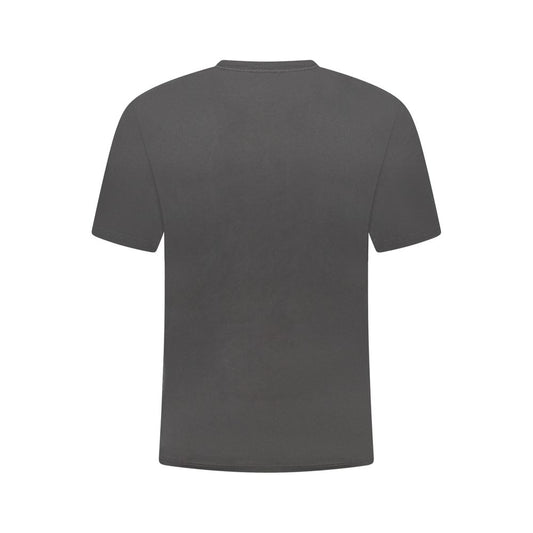 K-WAY Black Cotton Men T-Shirt KW-38807-M