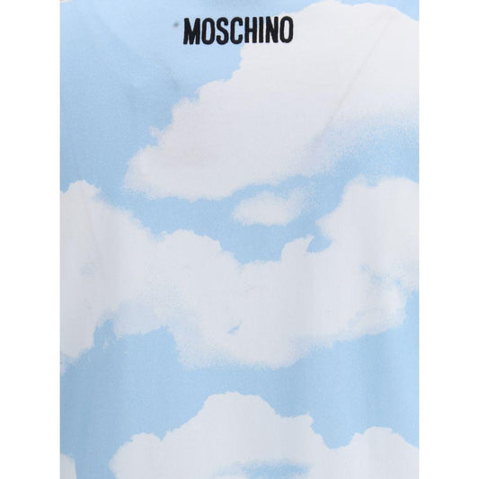 Moschino T-shirt with cloud print MO-252ZZ0715252ZZ52411888-S
