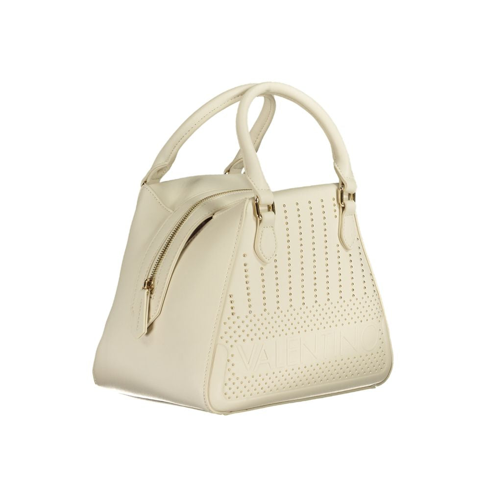 Mario Valentino White Polyethylene Handbag VA-24264