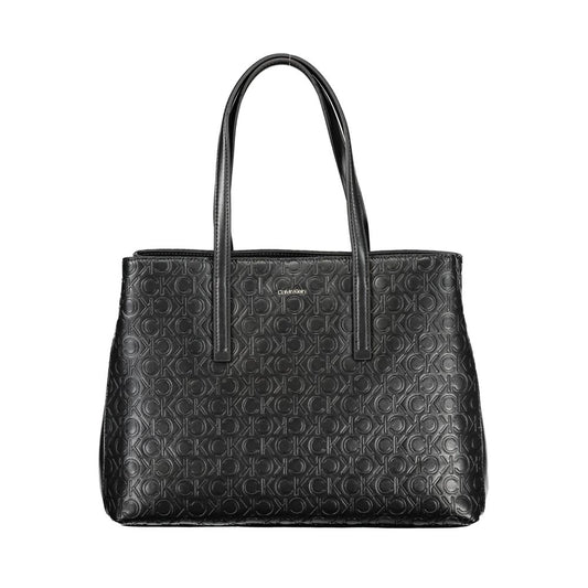 Calvin Klein Black Polyester Women Handbag