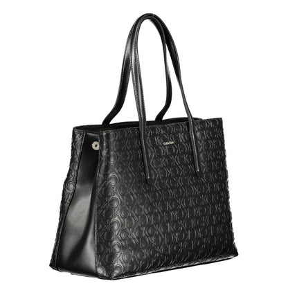 Calvin Klein Black Polyester Women Handbag