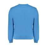 Napapijri Blue Cotton Men Sweater