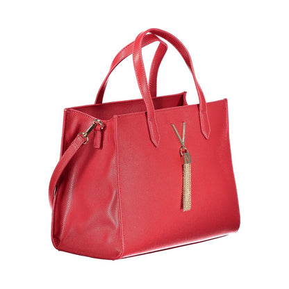 Mario Valentino Red Polyurethane Women Handbag