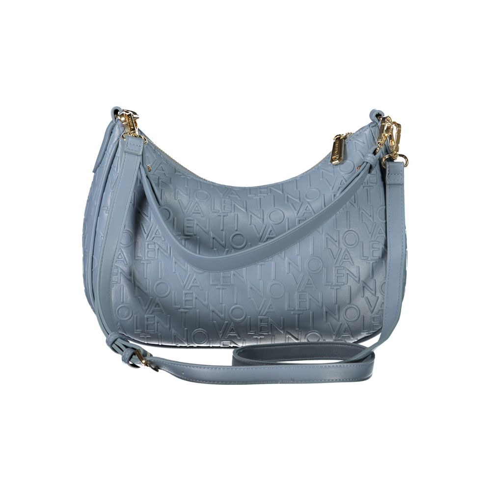 Mario Valentino Azzurro Polyurethane Women Handbag