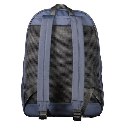 Tommy Hilfiger Blue Polyester Men Backpack