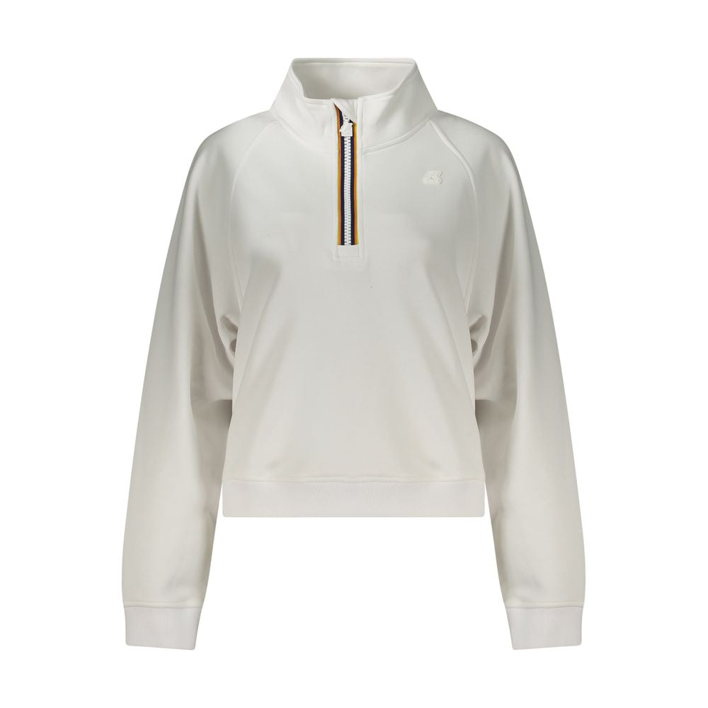 K-WAY White Polyester Sweatshirt