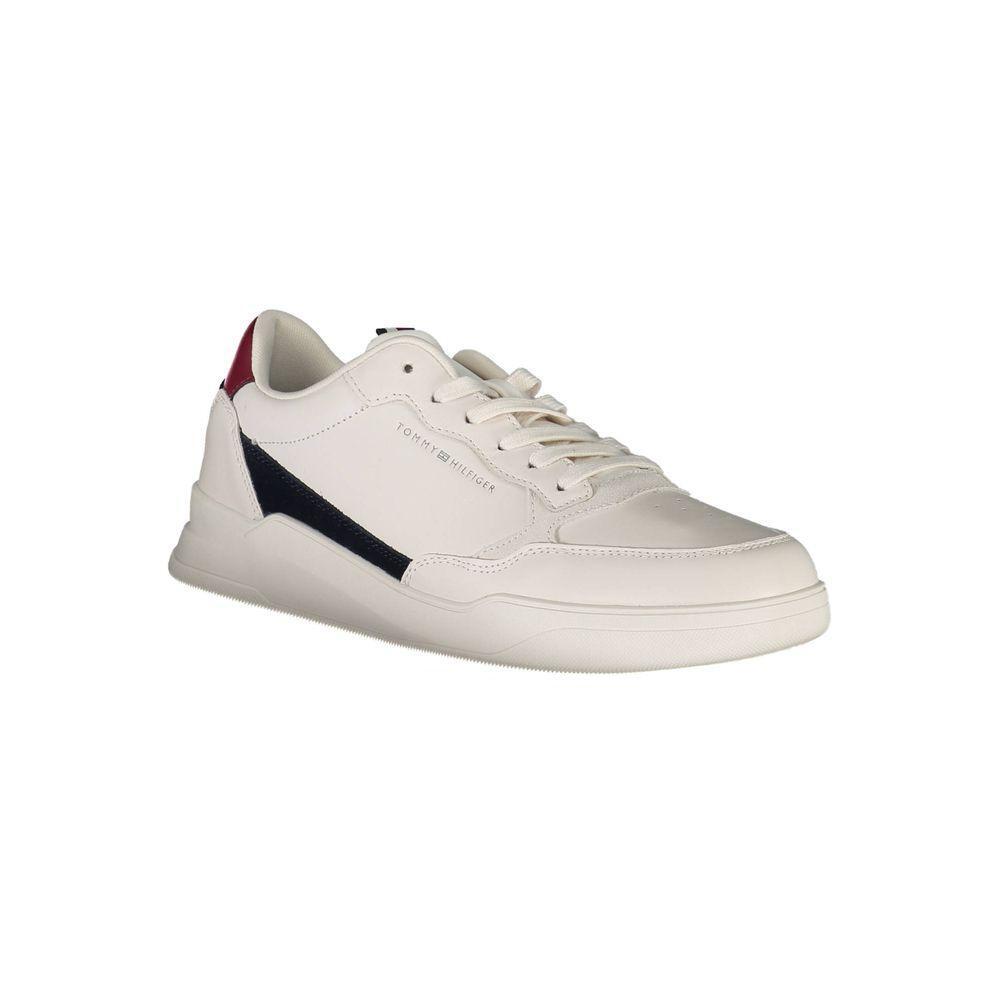 Tommy Hilfiger White Polyester Sneaker