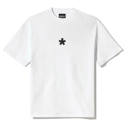 Comme Des Fuckdown White Cotton Tops & T-Shirt CO-13590-M
