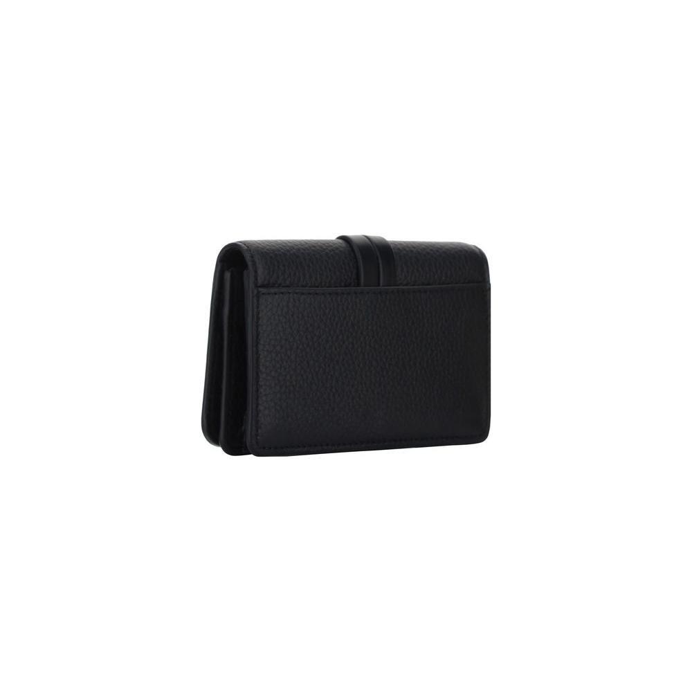 Front view with bag zipped and handles upright.