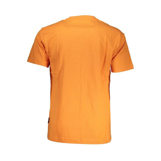 Napapijri Orange Cotton T-Shirt