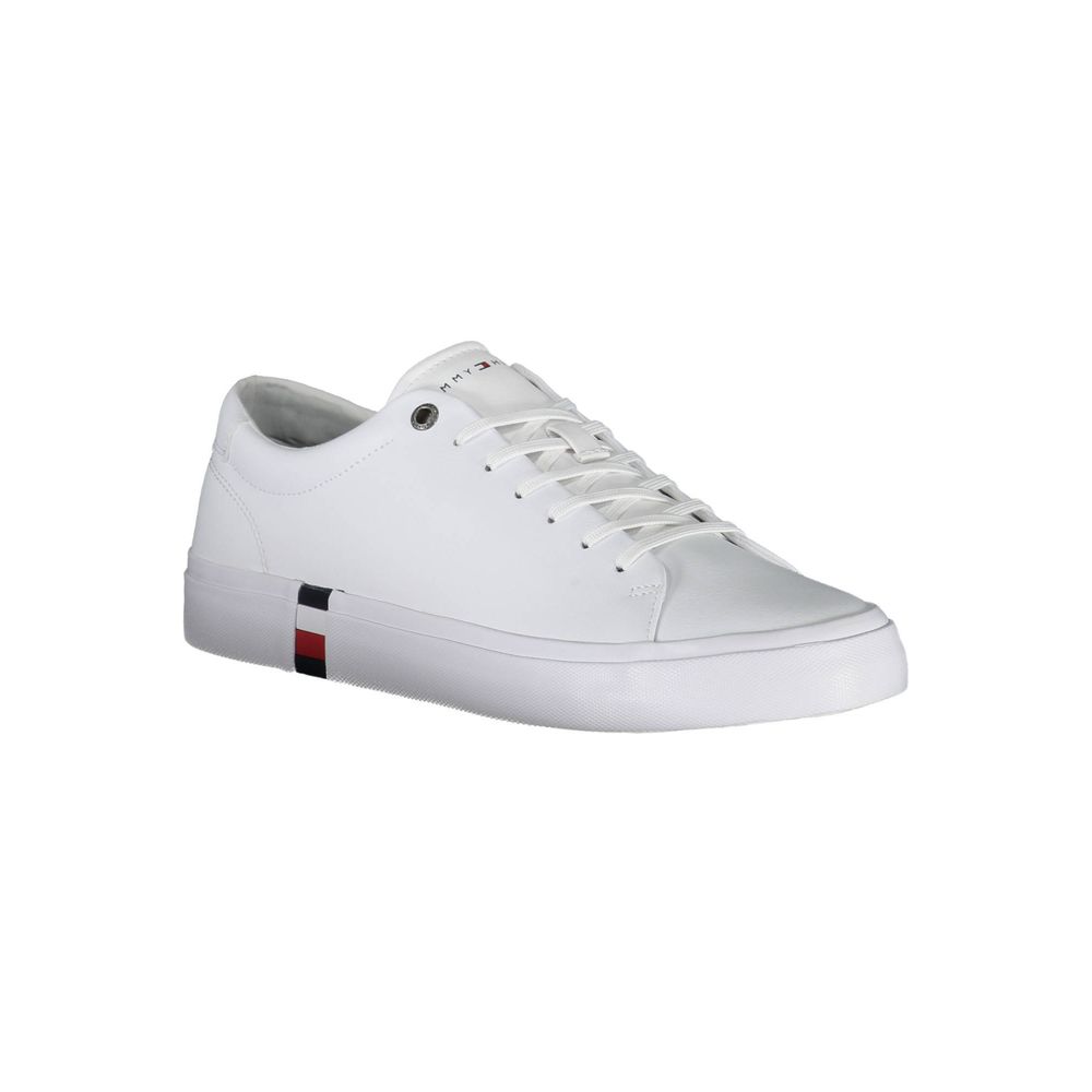 Tommy Hilfiger White Polyester Sneaker