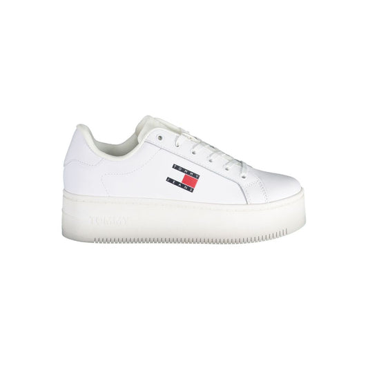 Tommy Hilfiger White Polyester Sneaker TO-22814-EU41/US11