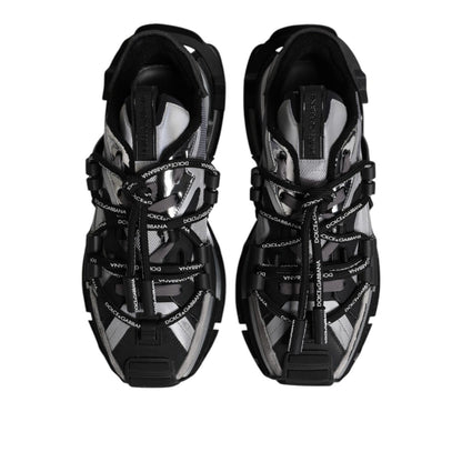 Dolce & Gabbana Multicolor Panelled Space Sneakers Shoes