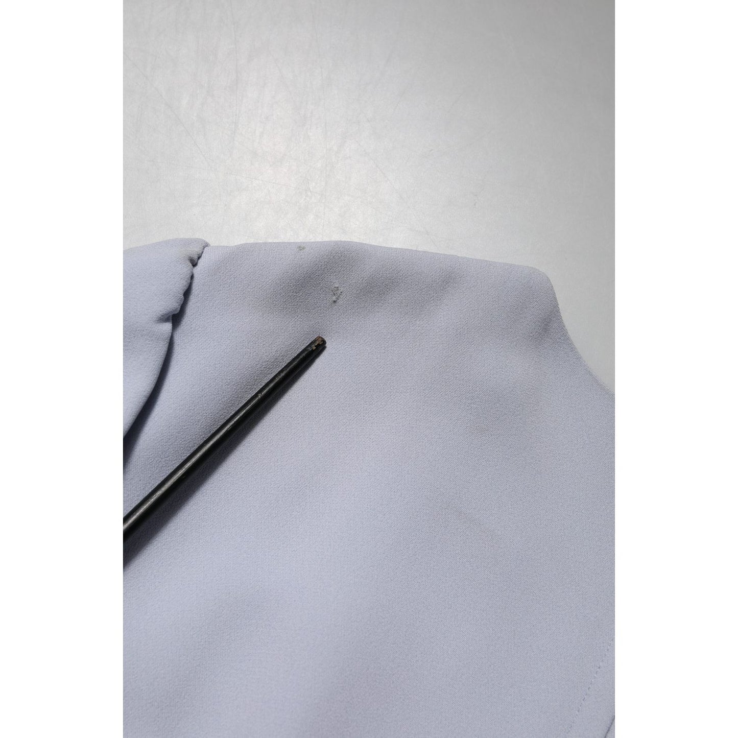 Dolce & Gabbana Gray Viscose ShortSleeve Sheath Midi Dress