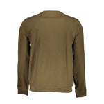 Guess Jeans Green Cotton Men Sweater