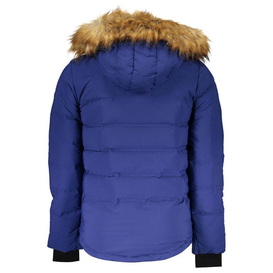Marciano by Guess Blue Polyamide Men Jacket