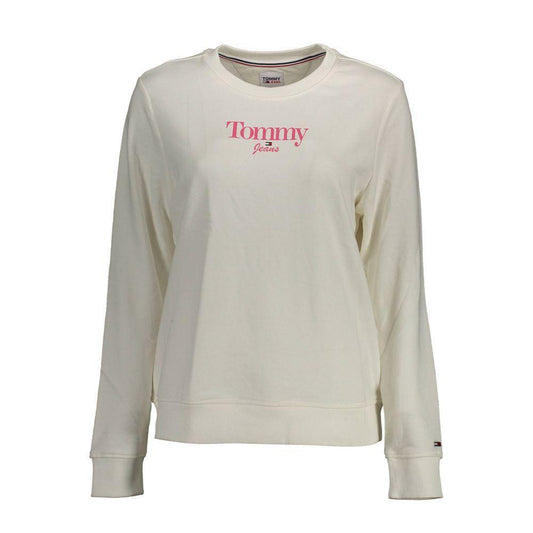 Tommy Hilfiger White Cotton Sweater TO-13602-S