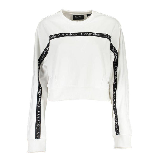 Calvin Klein White Polyester Sweater CA-16748-XL