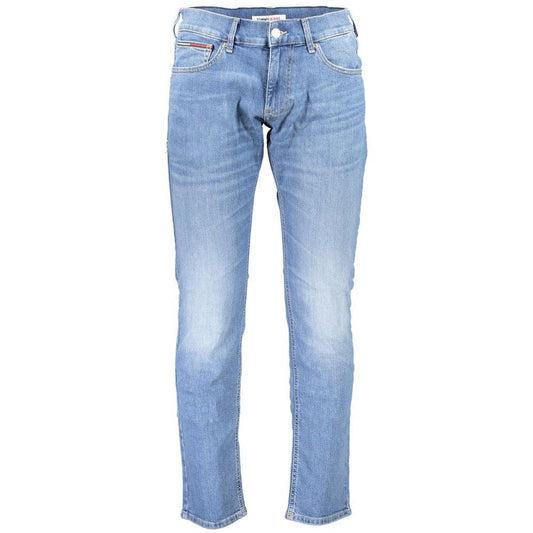 Tommy Hilfiger Blue Cotton Men Jeans