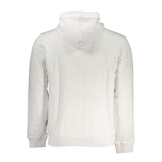 Napapijri White Cotton Sweater NA-28548-S
