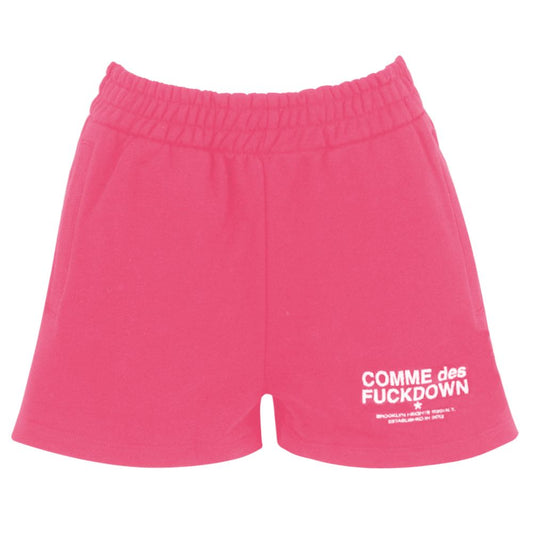 Comme Des Fuckdown Pink Cotton Short