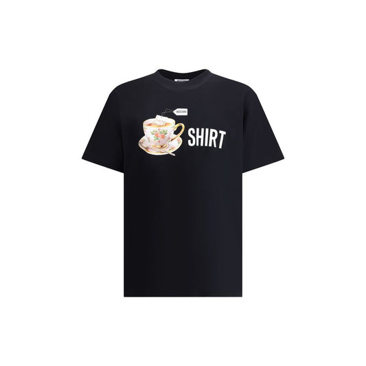 Moschino Black Cotton T-Shirt