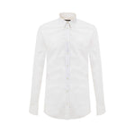 Dolce & Gabbana White Cotton Shirt DO-9618666-IT39 | M