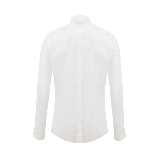 Dolce & Gabbana White Cotton Shirt DO-9618666-IT39 | M