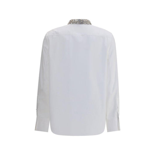 Alexander McQueen Shirt with embellished collar AL-838926QAABT9000-IT42 | L
