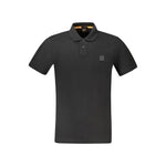Hugo Boss Black Cotton Polo Shirt BO-33132-S