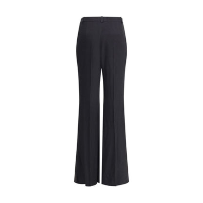 Balenciaga Black Viscose Flared Pants