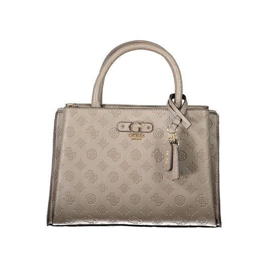 Guess Jeans Brown Polyethylene Handbag