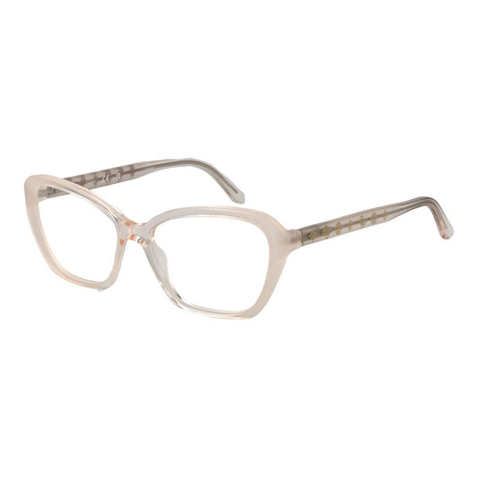 Guess White Women Glasses Frame, full-rim acetate butterfly style, demo lenses with 52-14-140 size, includes branded case.