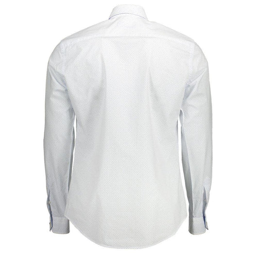 Harmont & Blaine White Cotton Shirt HA-11638-XXL