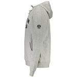 North Sails Gray Cotton Men Sweater