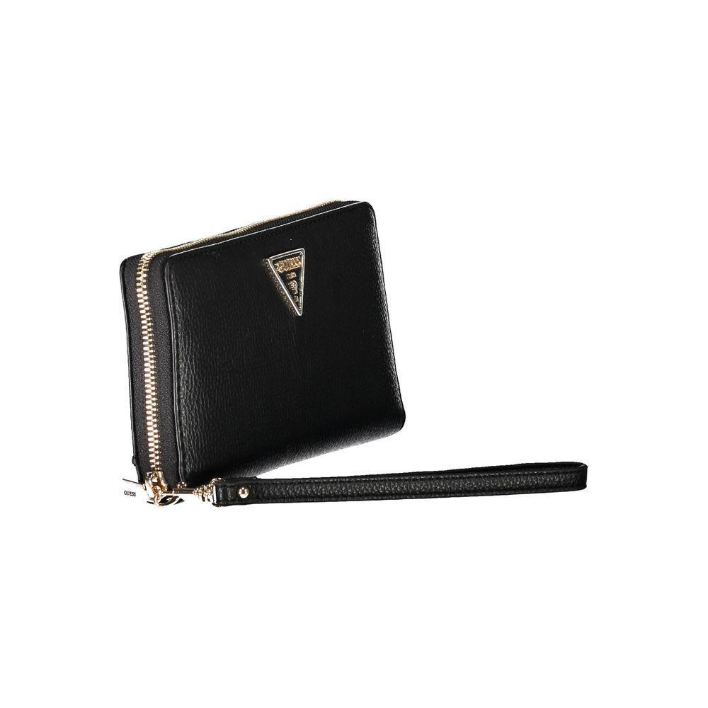 Guess Jeans Black Polyethylene Wallet