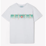 Casablanca White Cotton T-Shirt CA-14851-S