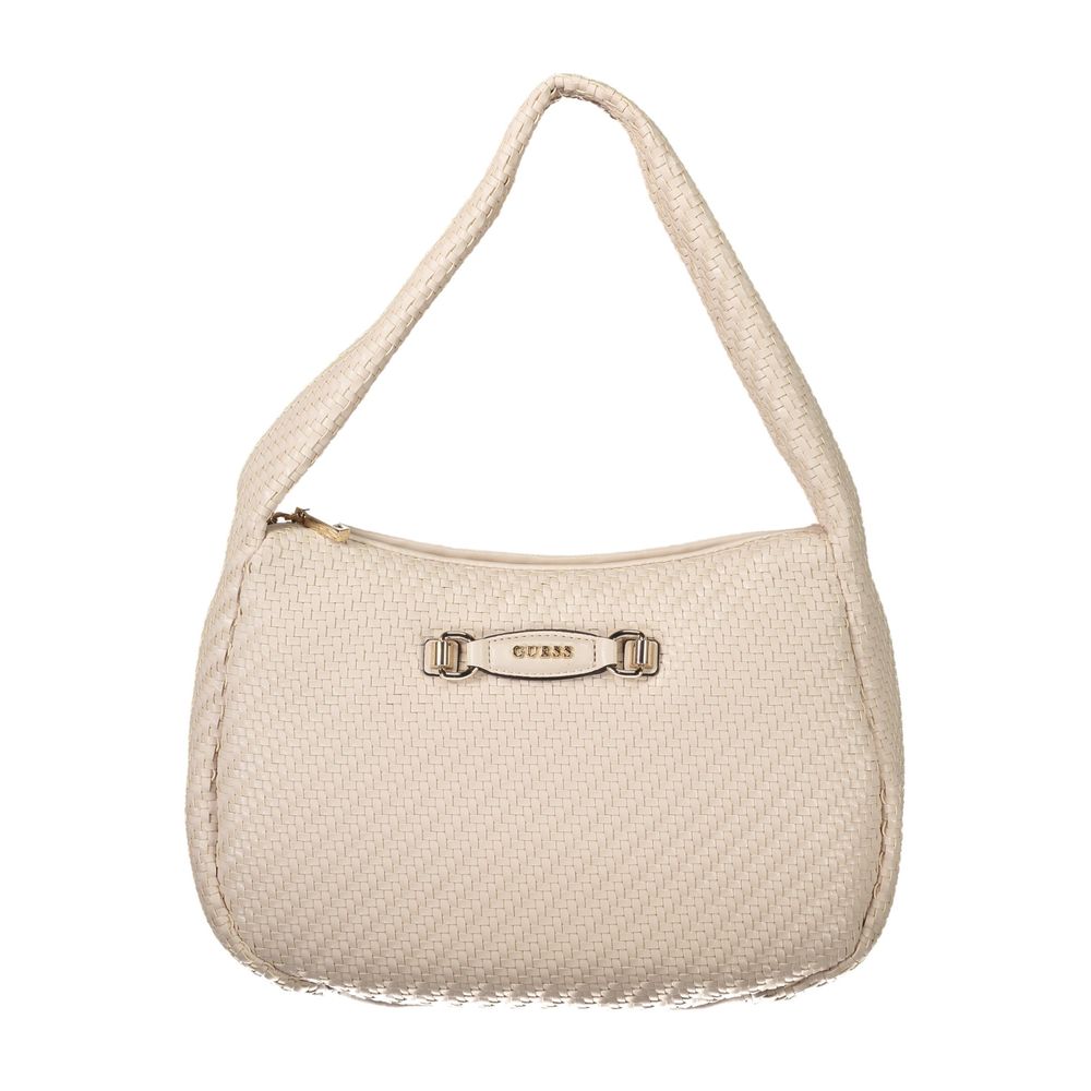 Front view with bag zipped and handles upright.