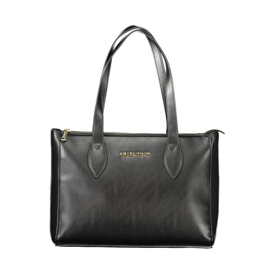 Mario Valentino Black Polyethylene Women Handbag