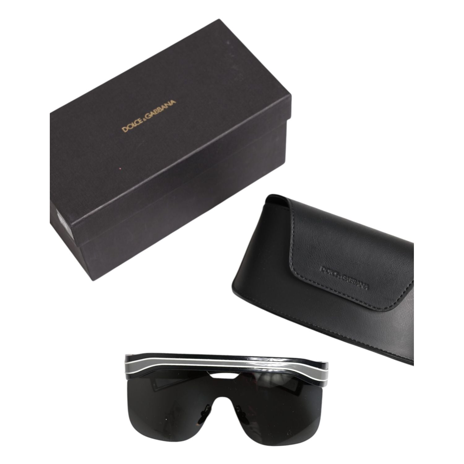Dolce & Gabbana Black White Street Sporty DG6162 Men Eyewear Sunglasses