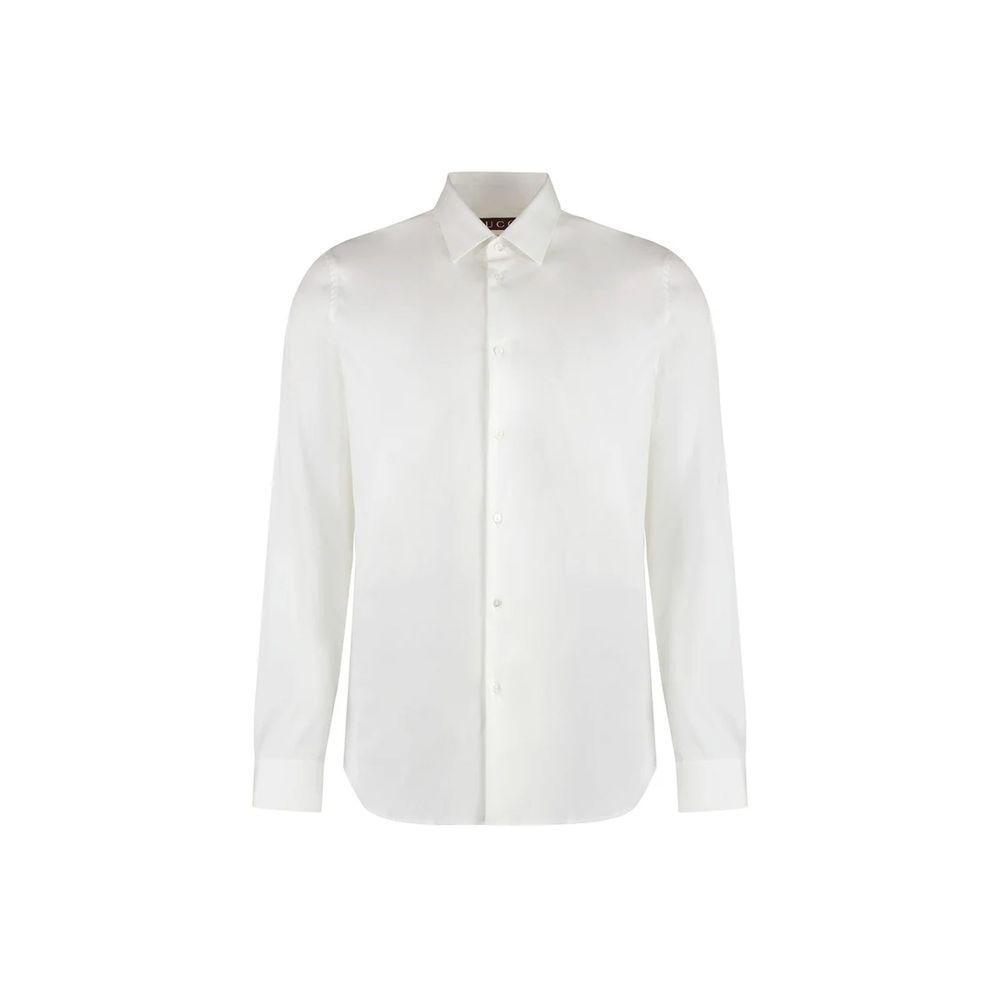 Gucci Cotton Poplin Shirt GU-8775472971988-38