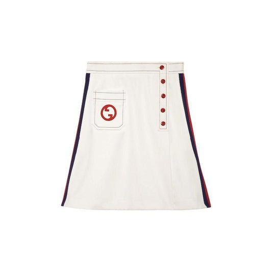 Gucci Interlocking G A-line Skirt GU-8735492571348-38