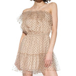 Gucci One-Shoulder Tulle Dress
